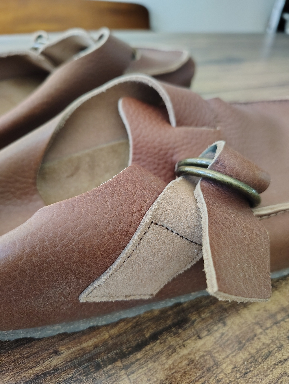 FILSON x BIRKENSTOCK London moccasin Brown leather EU 44 US 11 - Picture 8 of 8
